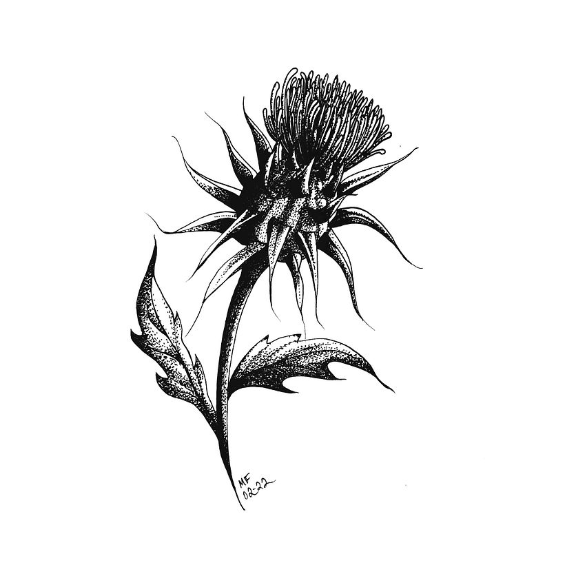 My project in Blackwork Tattoo Design course 3