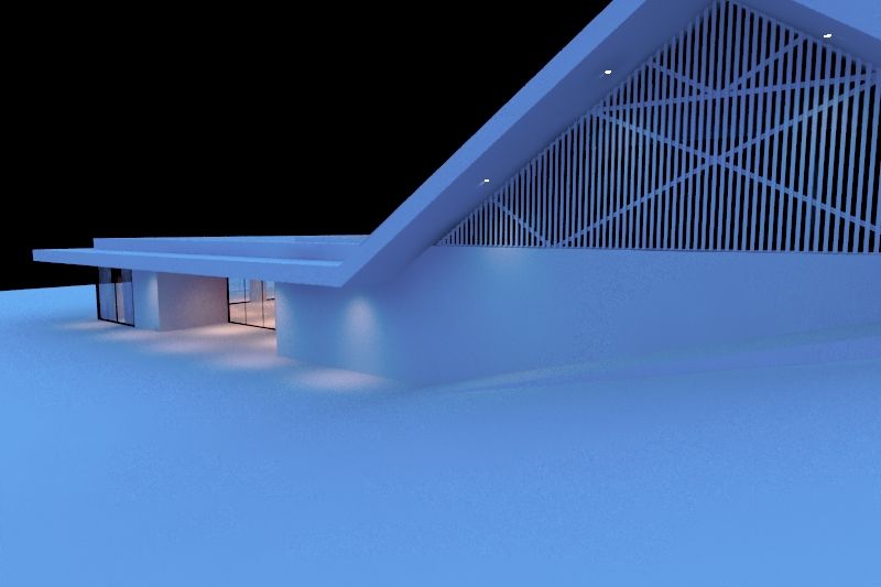 Mi Proyecto del curso: Render arquitectónico de exteriores con V-Ray 7
