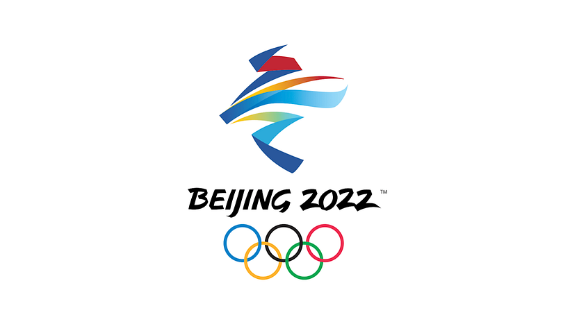 The Beijing Olympic logo. Photograph: courtesy Beijing Olympics 2022.
