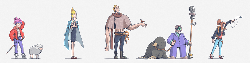 Character lineup