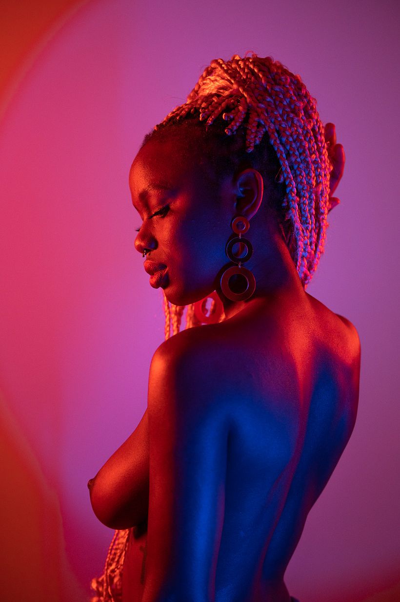 Color Wheel Efect | Model: Iumara