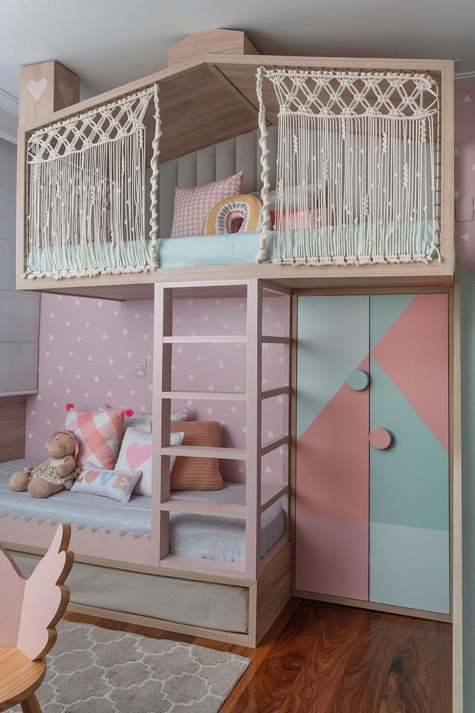 Instalação em Macramê | Quarto infantil 3
