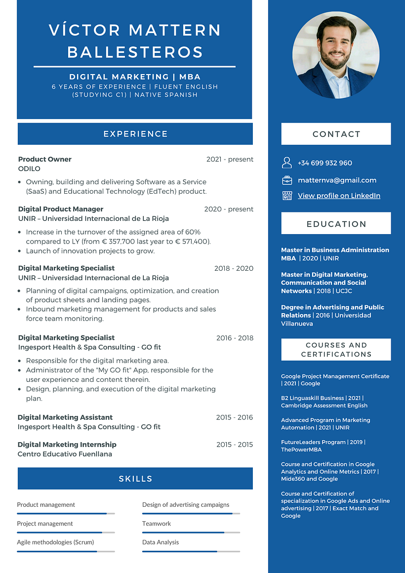 CV - Víctor Aitor Mattern Ballesteros 2