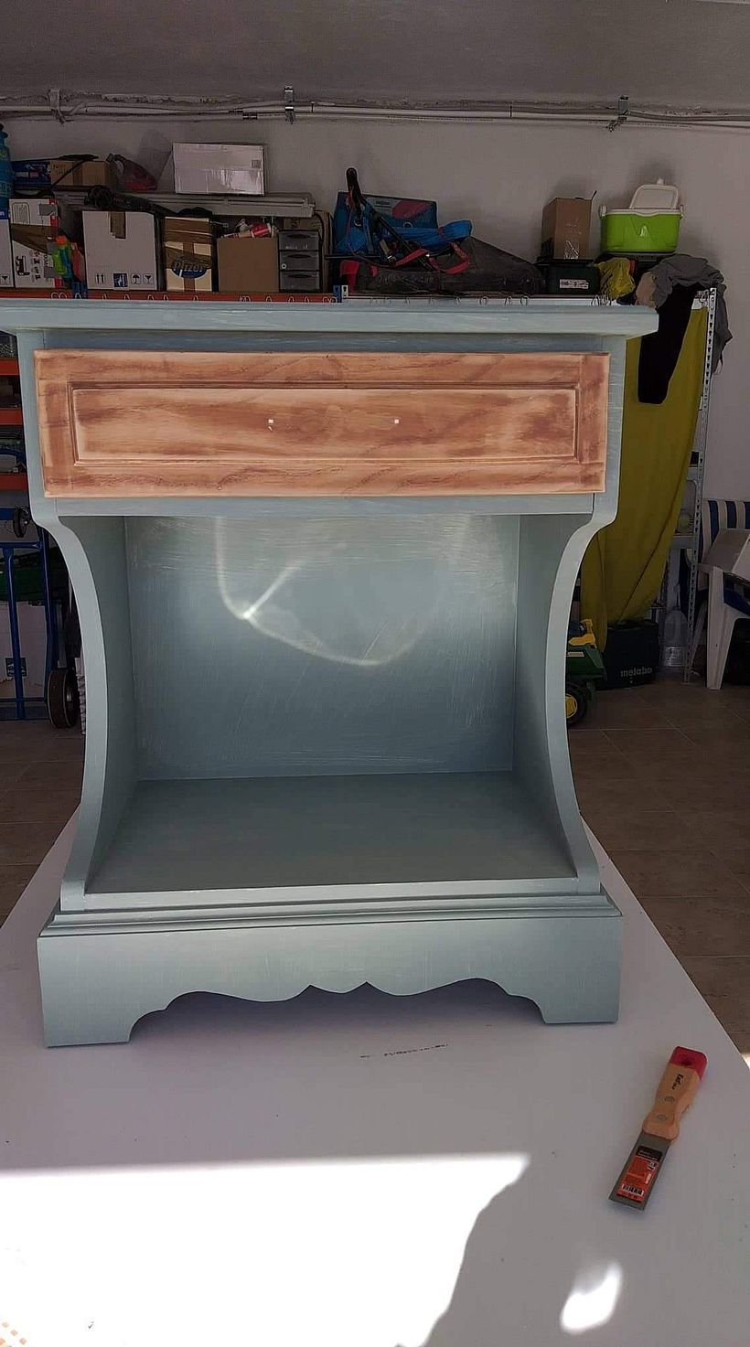 Primera mano de pintura