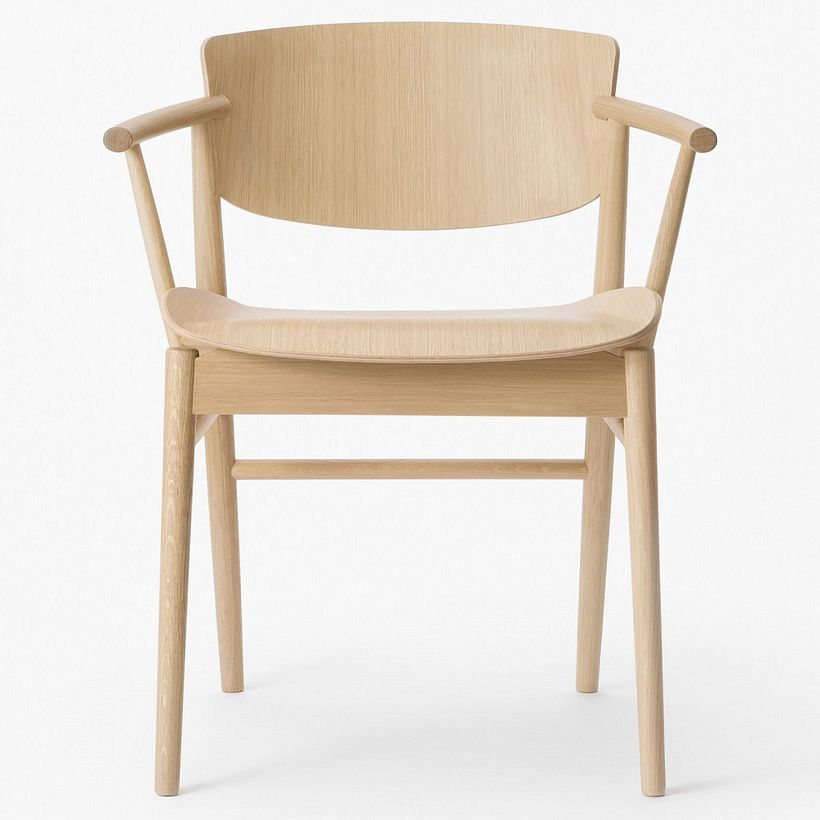 La silla 'N01' del estudio japonés Nendo devuelve la mirada hacia la naturaleza.