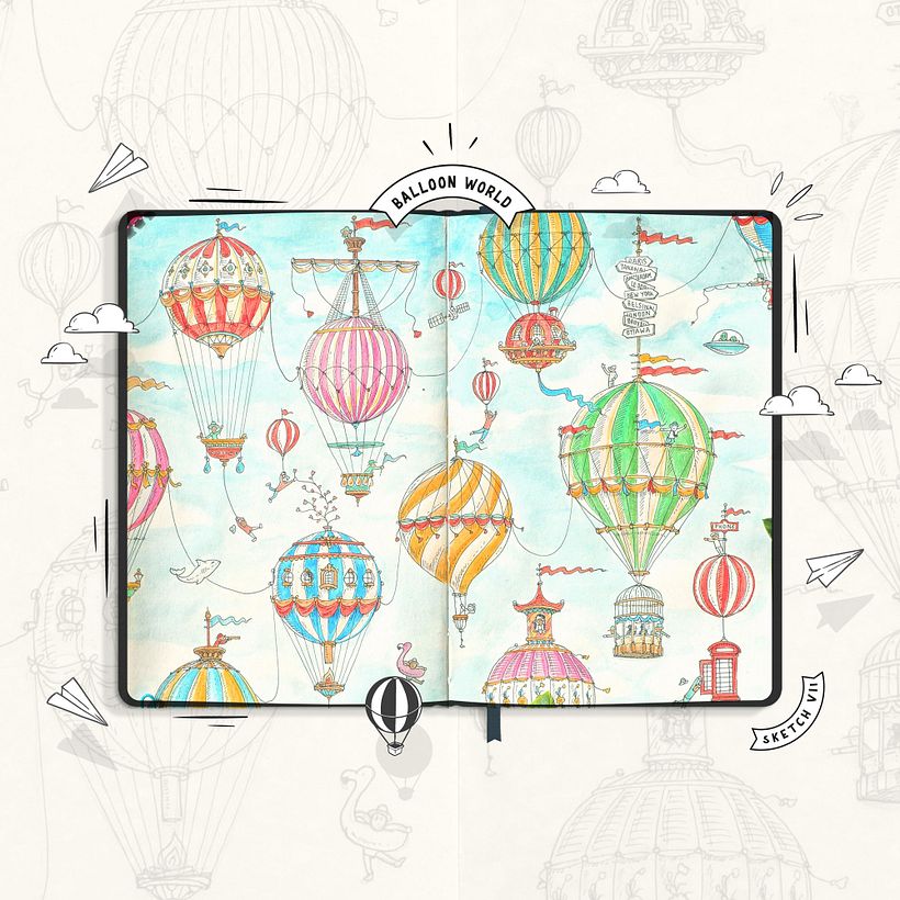 My sketchbook - Traditionele illustratie