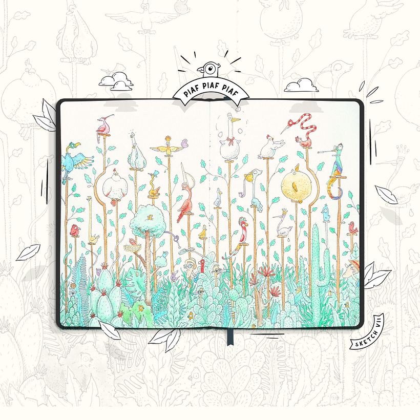 My sketchbook - Traditionele illustratie
