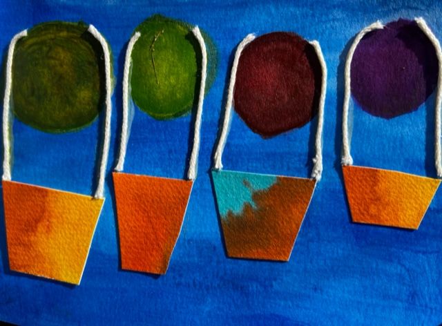 Rheba's final project in Creative Watercolor Sketching for Beginners course 3