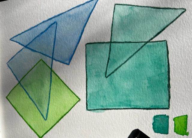 Rheba's final project in Creative Watercolor Sketching for Beginners course 6
