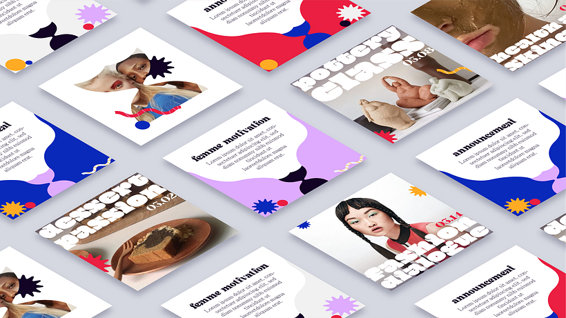femme time - Brand Identity and IG feed design 10