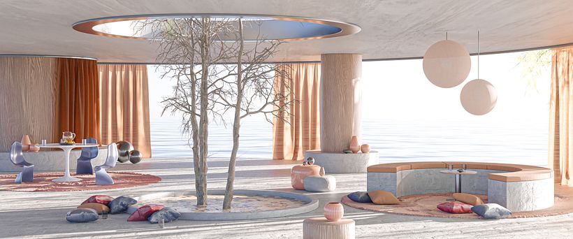 Meu projeto do curso: ArchViz de interiores: crie designs surreais com Blender 2