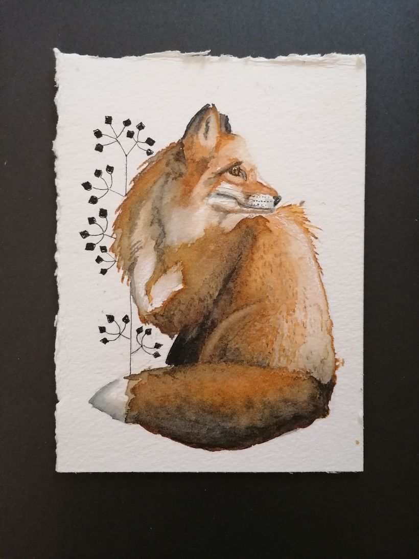 Il mio progetto del corso: Ritratti espressivi di animali ad acquerello 2