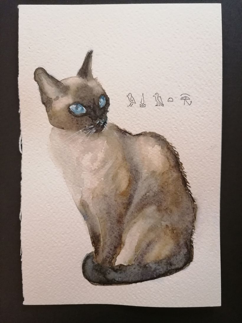 Il mio progetto del corso: Ritratti espressivi di animali ad acquerello 3