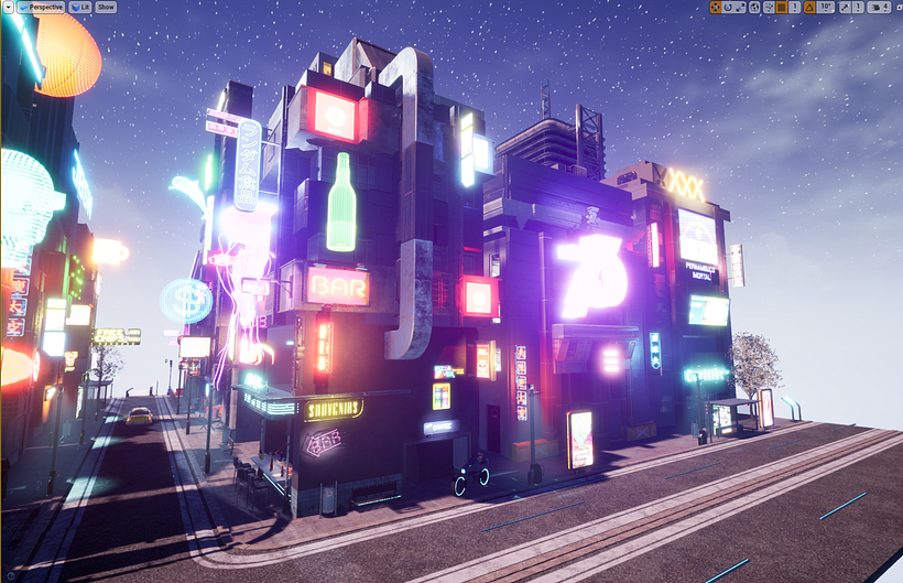 More lights and details