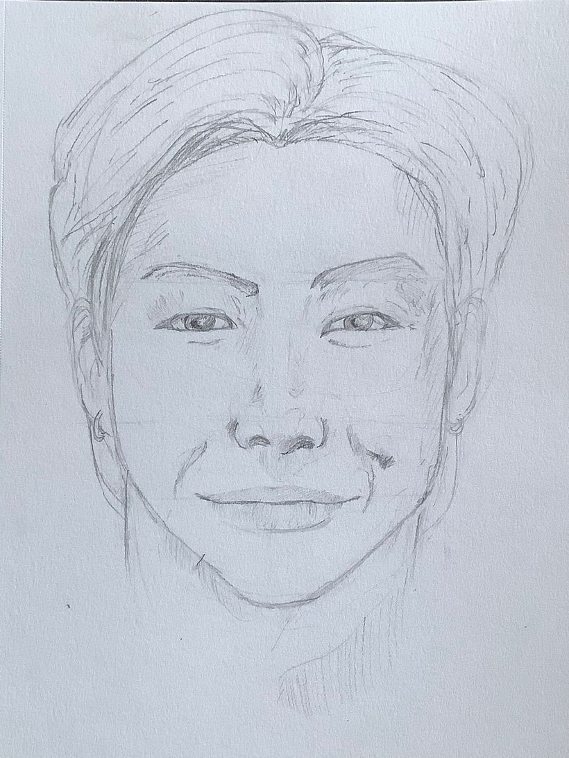 My project in Portrait Sketchbooking: Explore the Human Face course 3