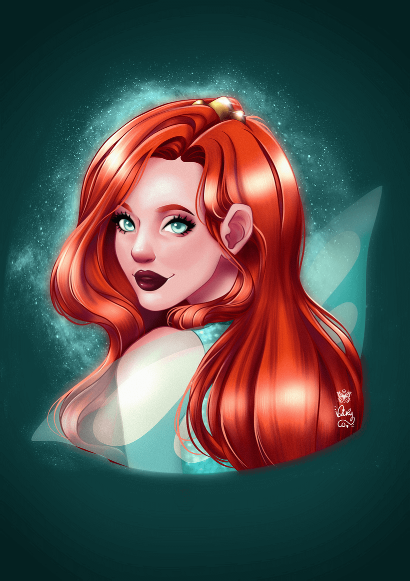 My project in Female Character Portraits in Procreate course 1