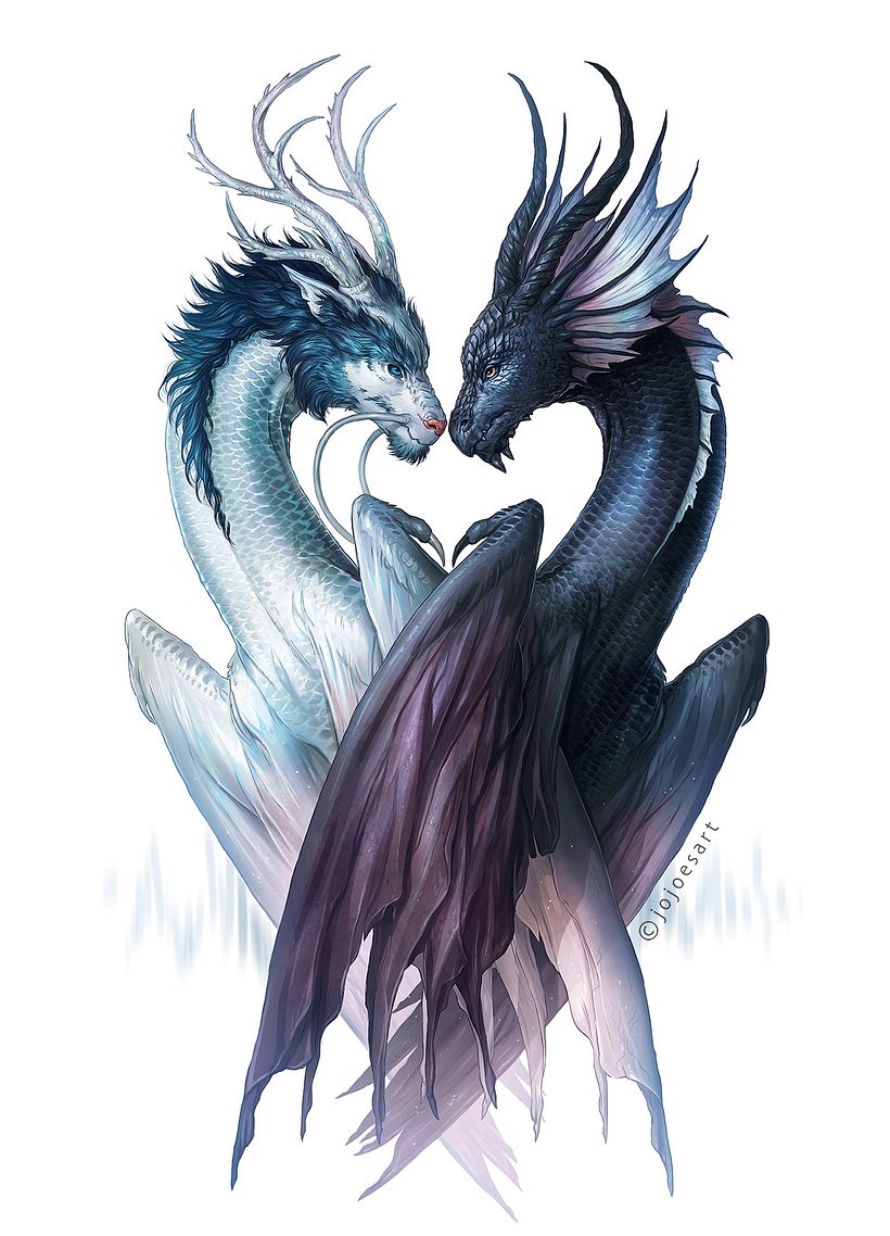 Yin and Yang Dragons - 2017
