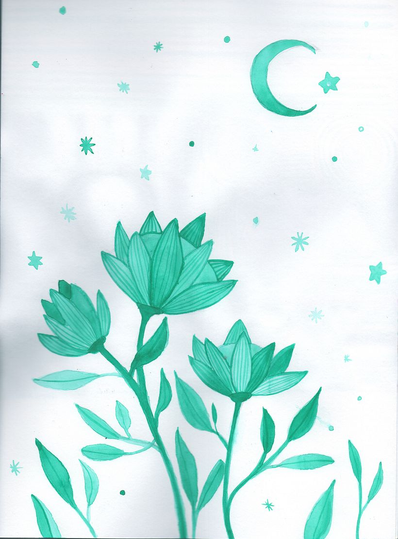 Galaxia y actividad monocromática 2