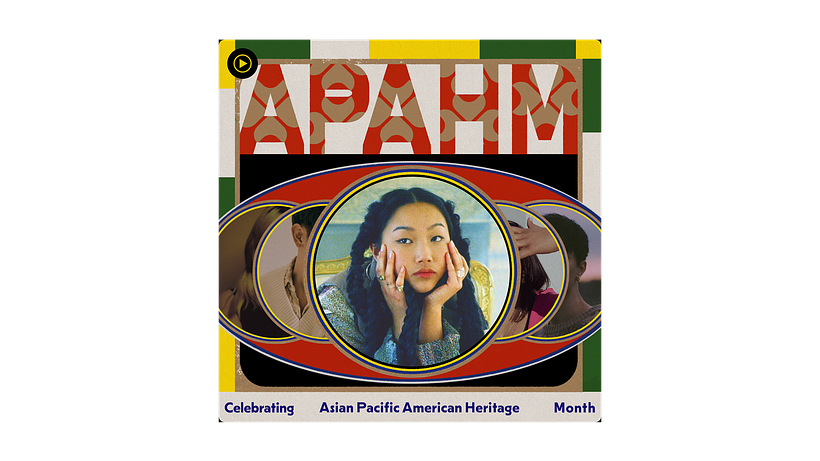 Projeto 'Women's History Month' de Gabriela Namie para o YouTube Music