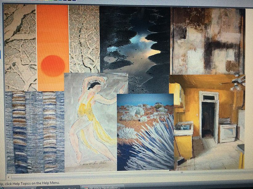 My project in Introduction to Contemporary Patchwork course 4