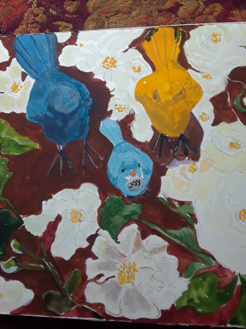 My project in Botanical Patterns in a Sketchbook: Conquer the Blank Page course 5