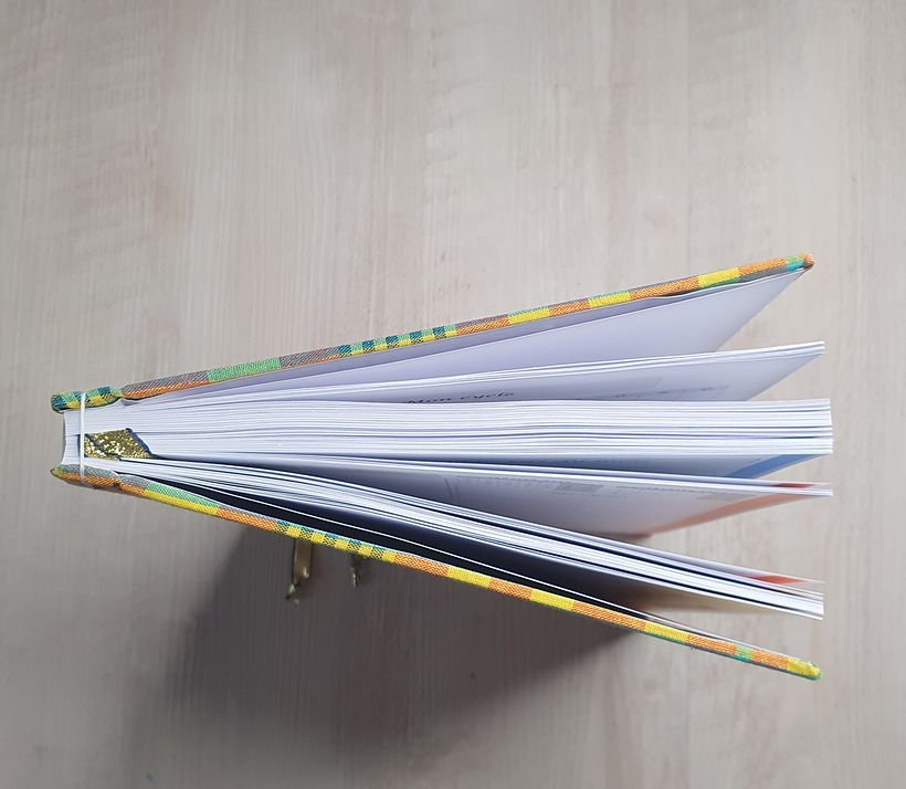 Mon projet du cours : Techniques de reliure DIY 2
