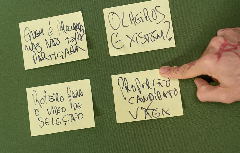 Para contar uma história é preciso planejar o roteiro e organizar bem toda a informação essencial