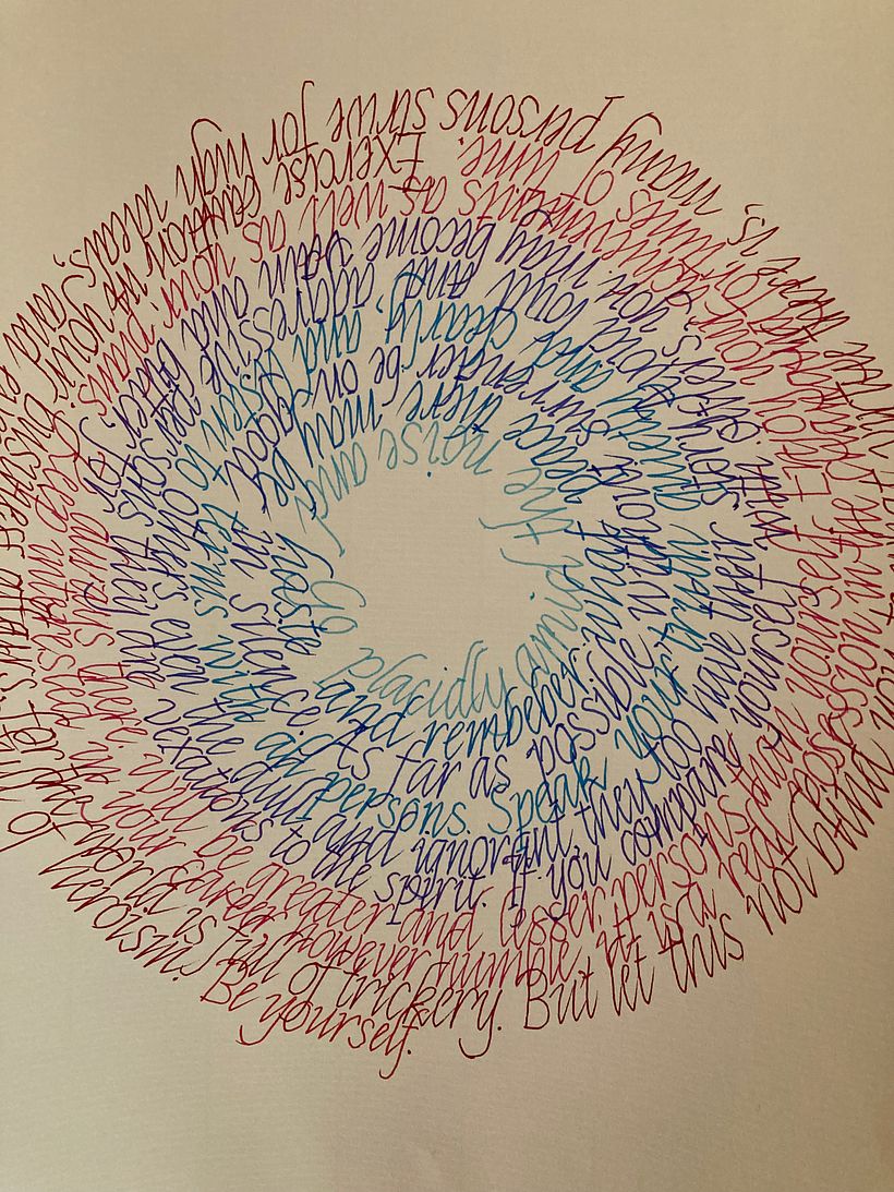 Draft Desiderata swirl