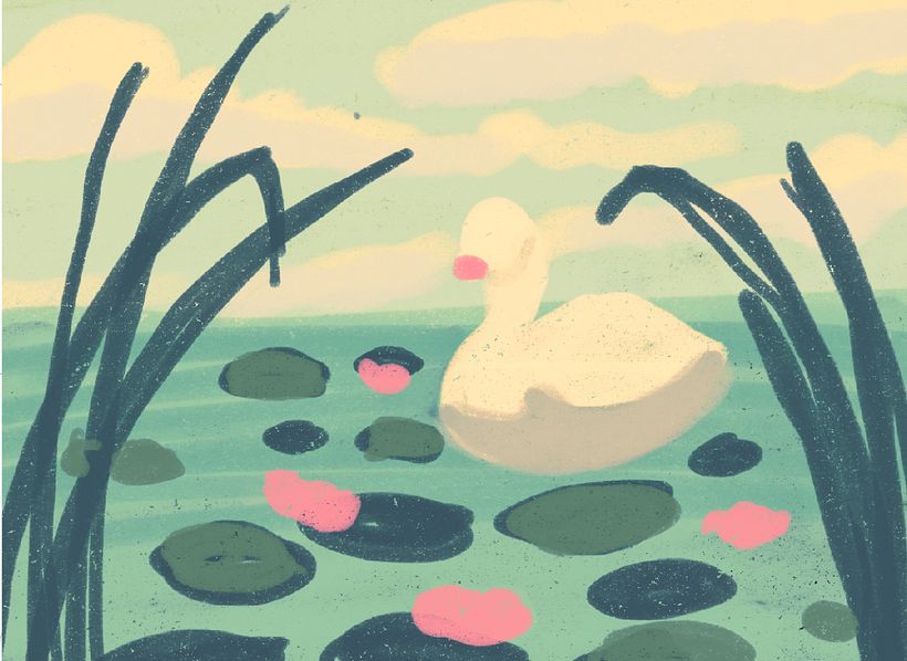 My project in Atmospheric Scenes in Procreate: Paint with Color and Light course 3