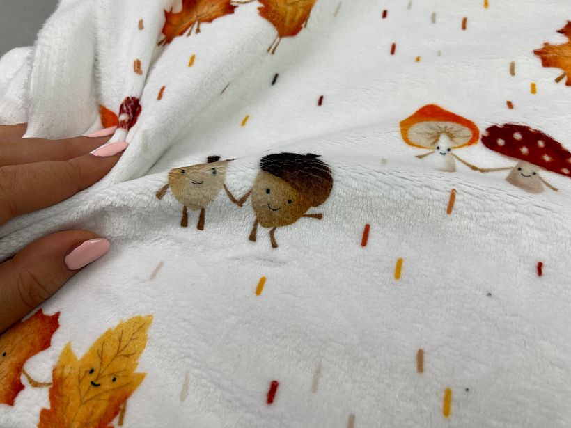 Verknallt im Wald - herbstliches Design im Aquarellstil 3