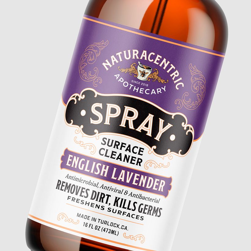 Naturacentric Spray Surface Cleaner 6