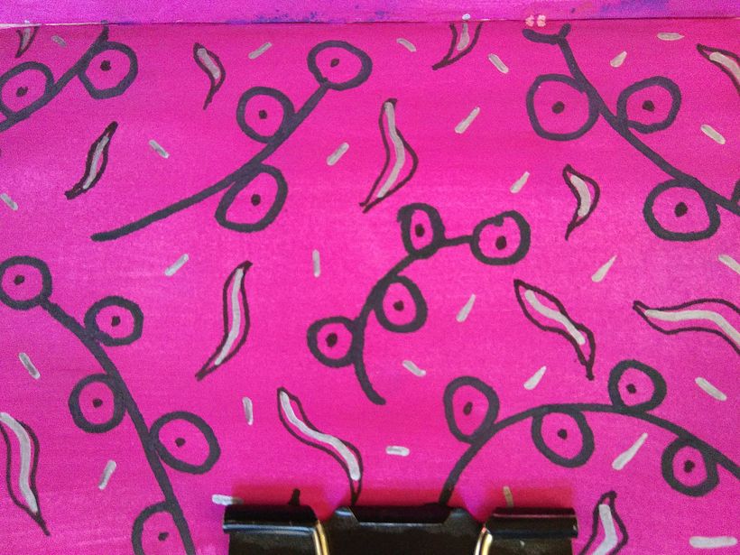 Mein Kursprojekt: Botanische Muster im Skizzenbuch 3