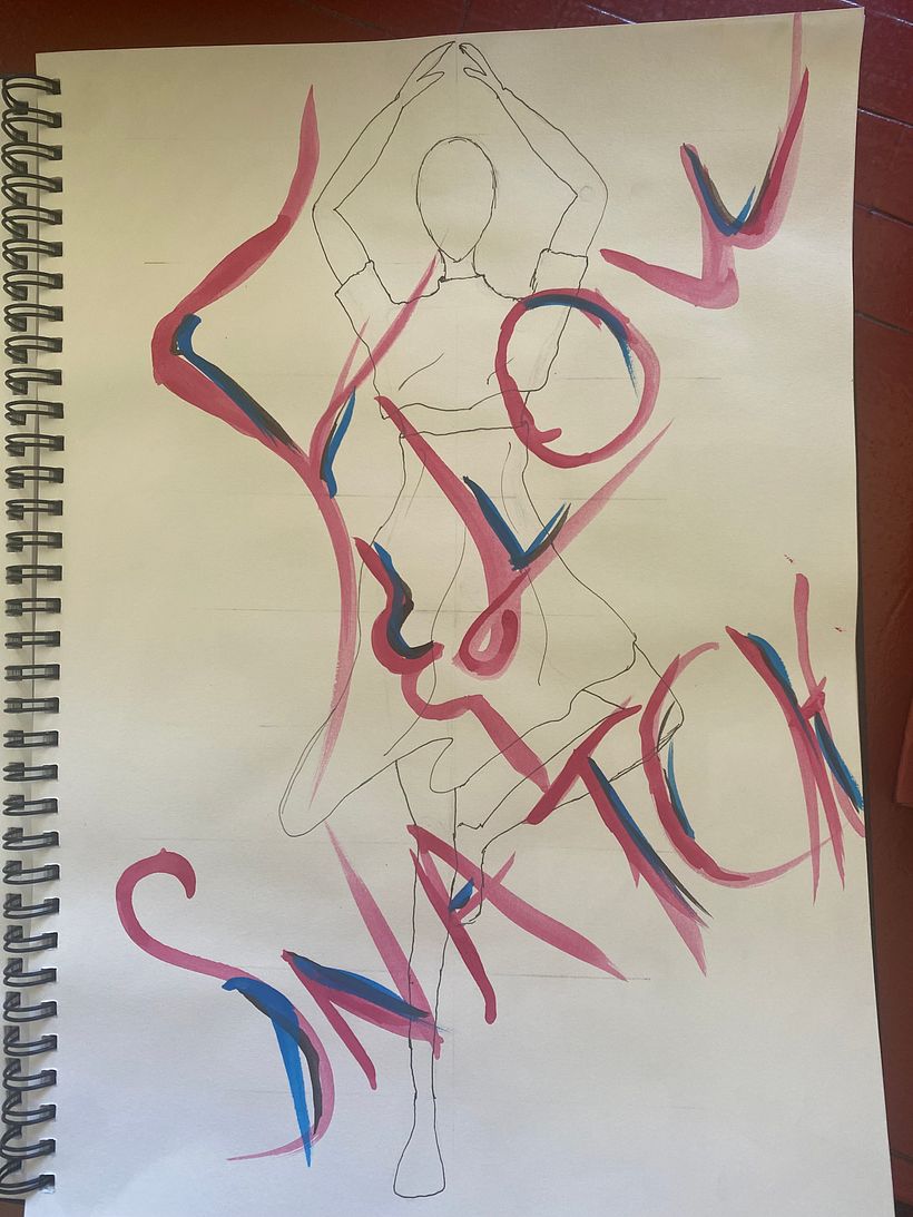 My project in Fashion Sketch Illustration course 2