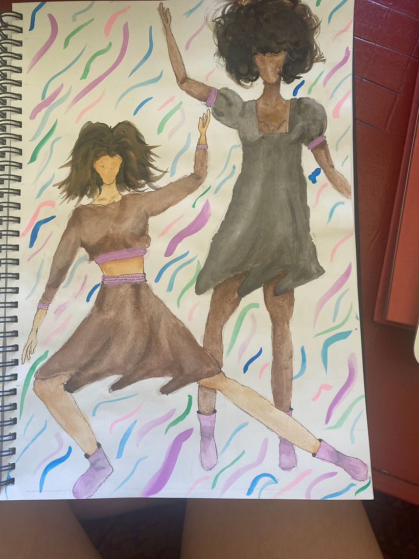 My project in Fashion Sketch Illustration course 3