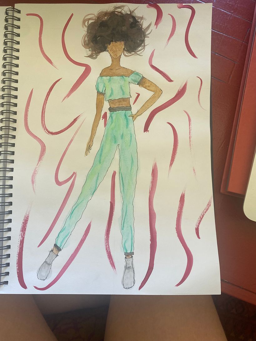 My project in Fashion Sketch Illustration course 5