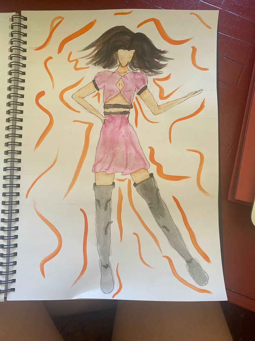 My project in Fashion Sketch Illustration course 6