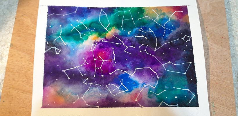 My project in Modern Watercolor Techniques course 2