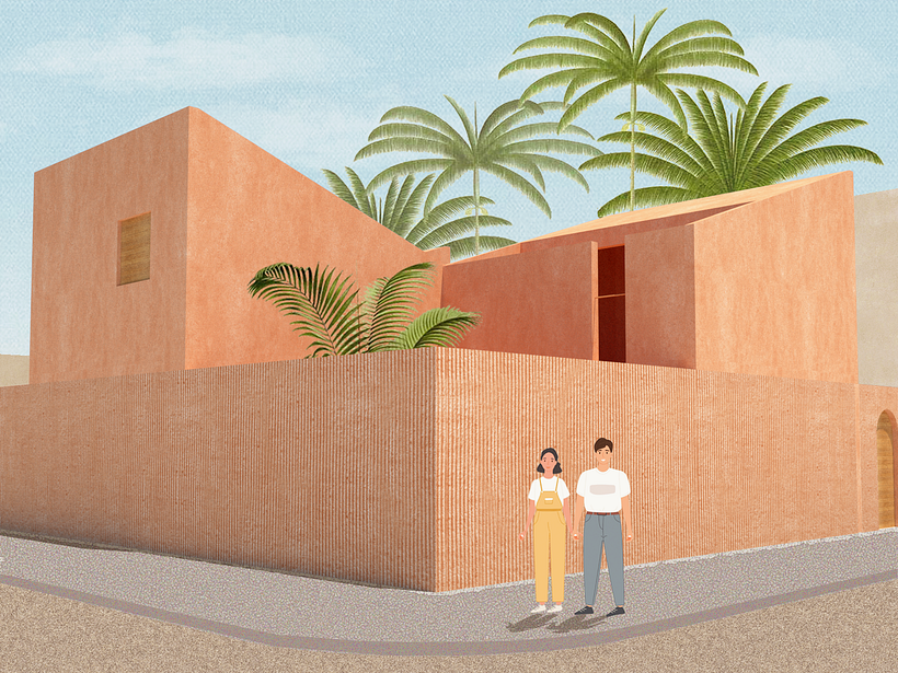 Mi Proyecto del curso: Representación gráfica de proyectos arquitectónicos 2