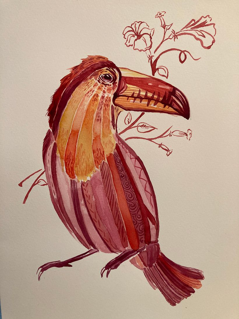 My project in Experimental Watercolor Techniques for Beginners course 2