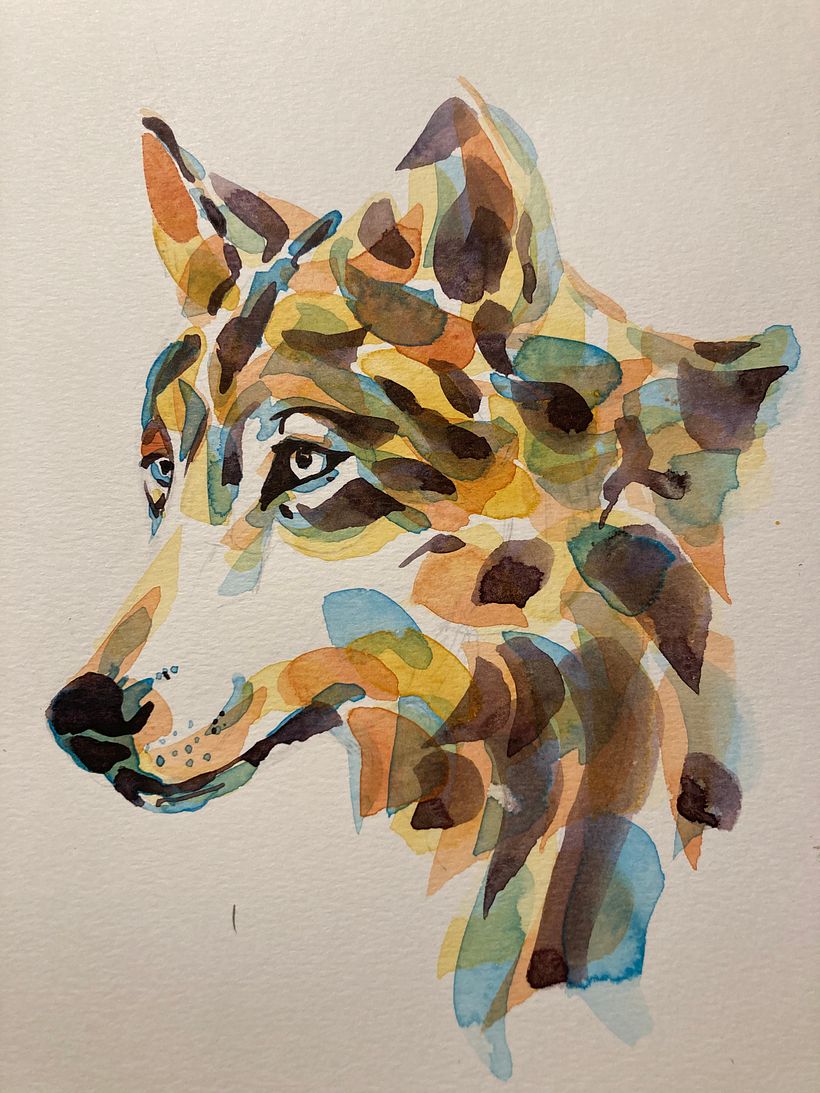 My project in Experimental Watercolor Techniques for Beginners course 4