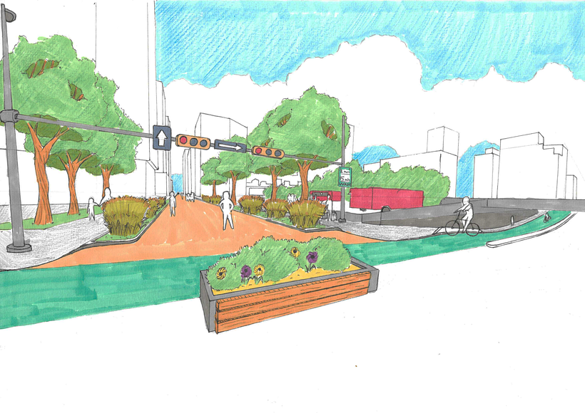 Sketch I made for a project