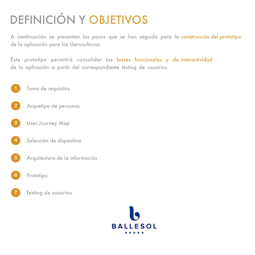 Ballesol - UX researcherment for new health app 2
