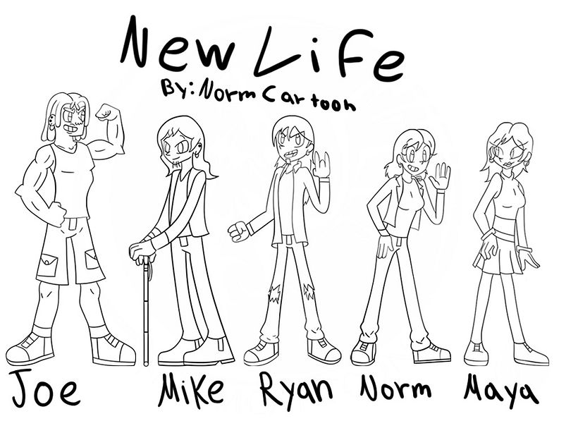 Mi Proyecto del curso: Creación de personajes de estilo cartoon y sus universos 10