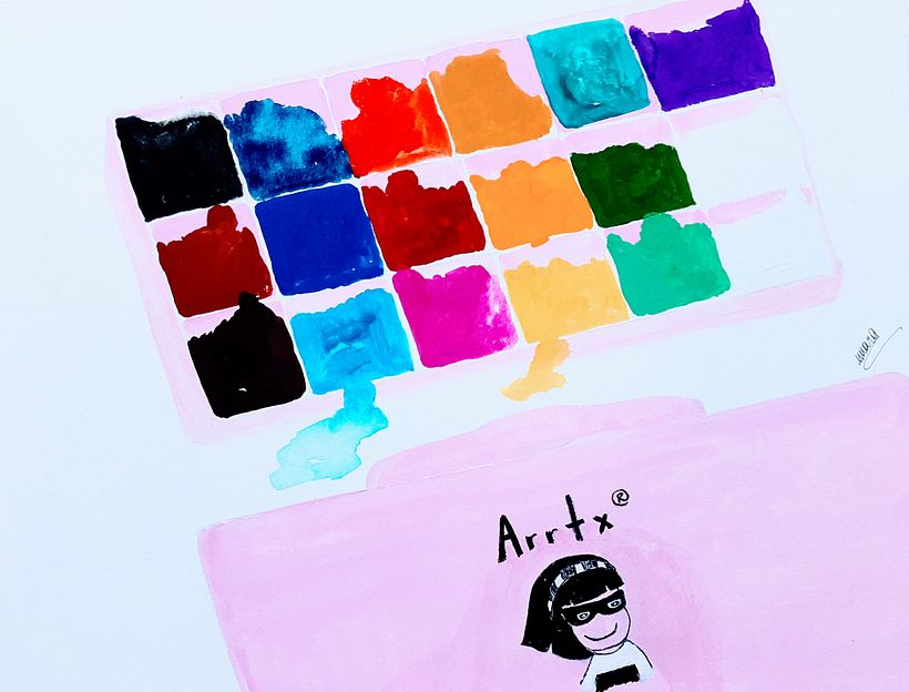 MarArtesOficial - Gouache Arrtx