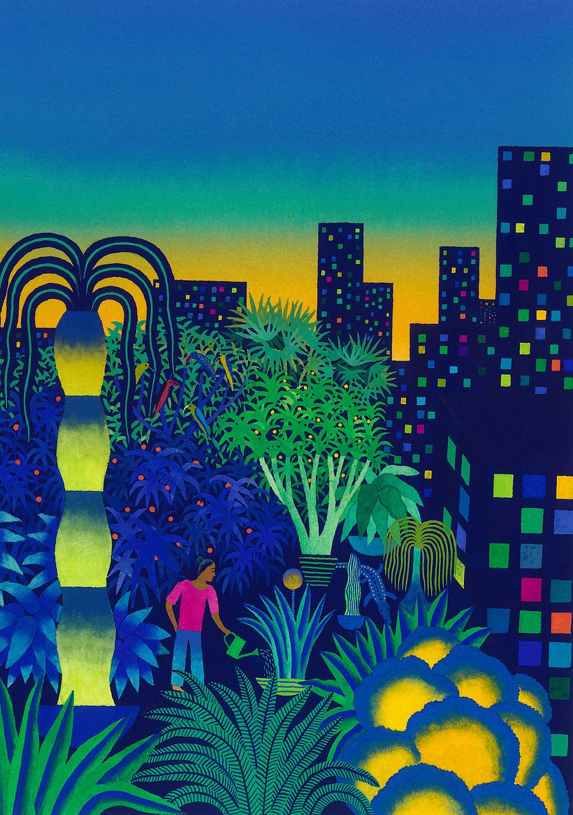 Le jardin sur le toit 1