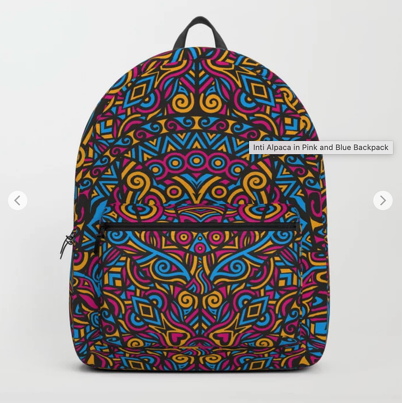 Alpaca in Geometric Pattern Design course - Design