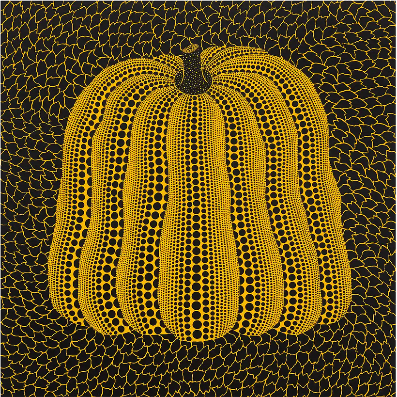 Pumpkin by Yayoi Kusama’s Pumpkin, 2018. Photograph: Yayoi Kusama/Ota Fine Arts/Victoria Miro