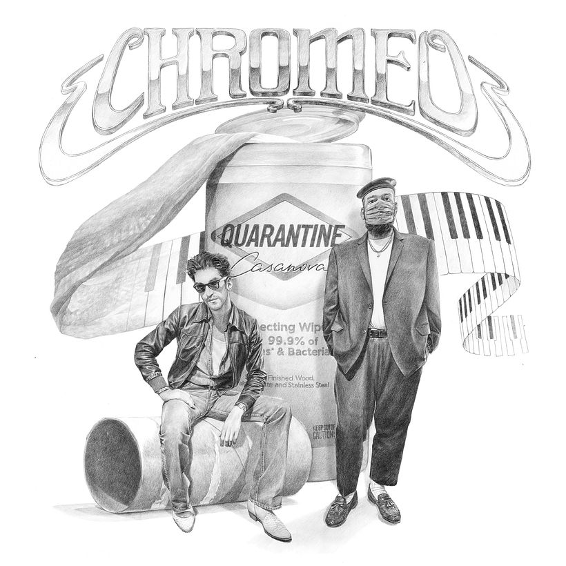 Chromeo - Quarantine Casanova - Record cover 1