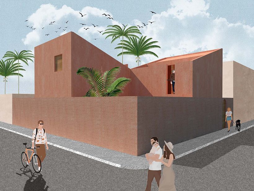 Mi Proyecto del curso: Representación gráfica de proyectos arquitectónicos 1