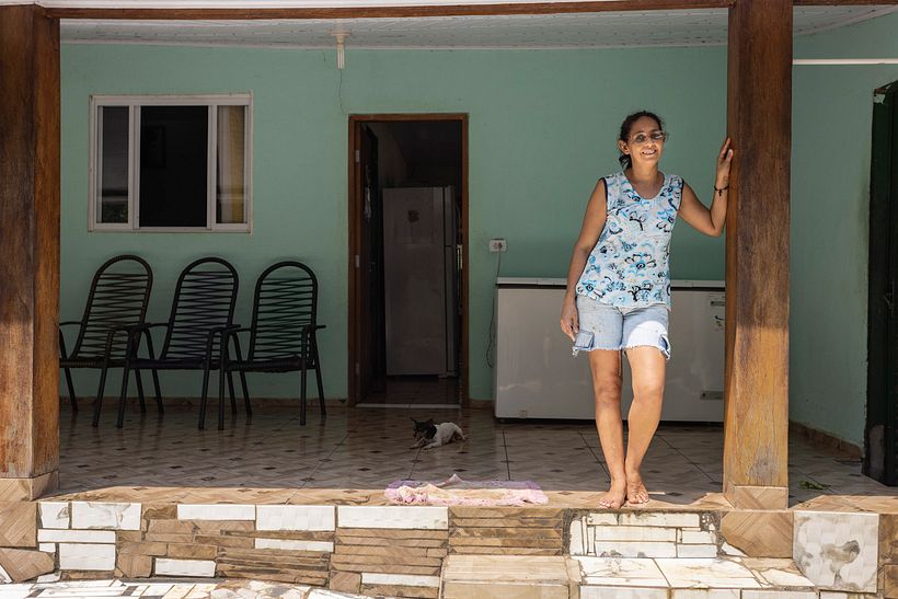 Residente do Assentamento São Pedro, no município de Paranaíta.